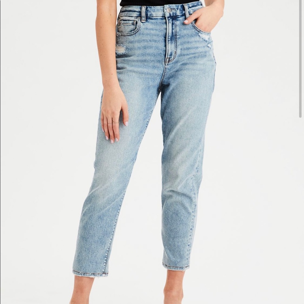 AEO Mom Jeans